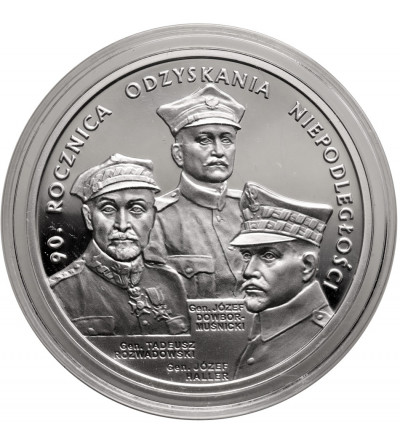 Poland. 20 Zlotych 2008, 90th Anniversary of the Restoration of Independence - Proof