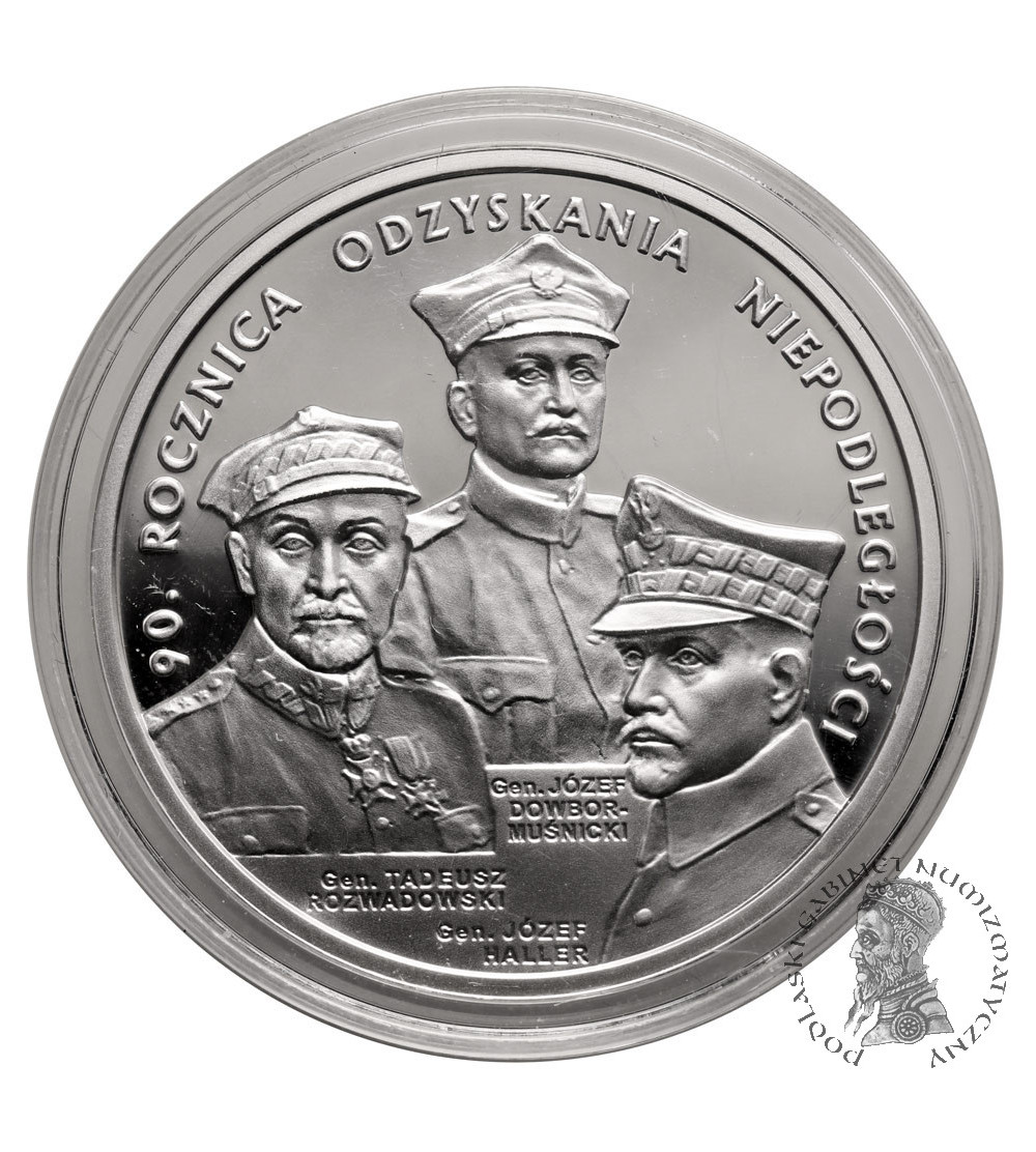 Poland. 20 Zlotych 2008, 90th Anniversary of the Restoration of Independence - Proof