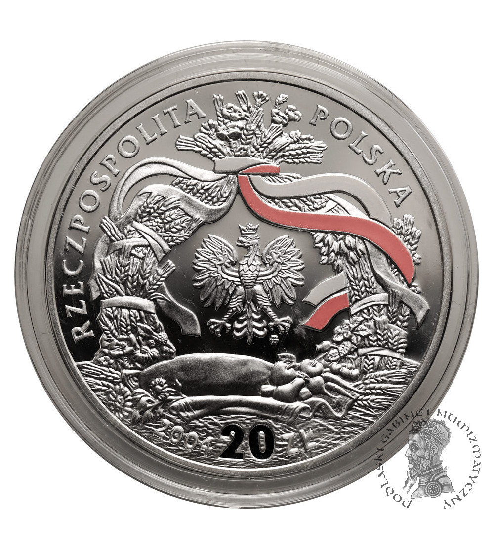 Polska. 20 złotych 2004, Dożynki - Proof