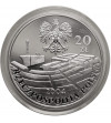 Polska. 20 złotych 2004, 15 lecie Senatu III RP - Proof