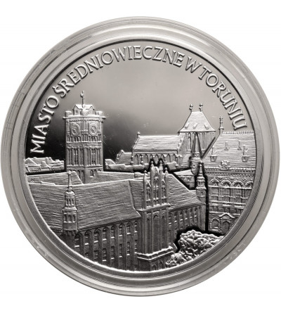 Poland. 20 Zlotych 2007, Medieval city in Torun - Proof