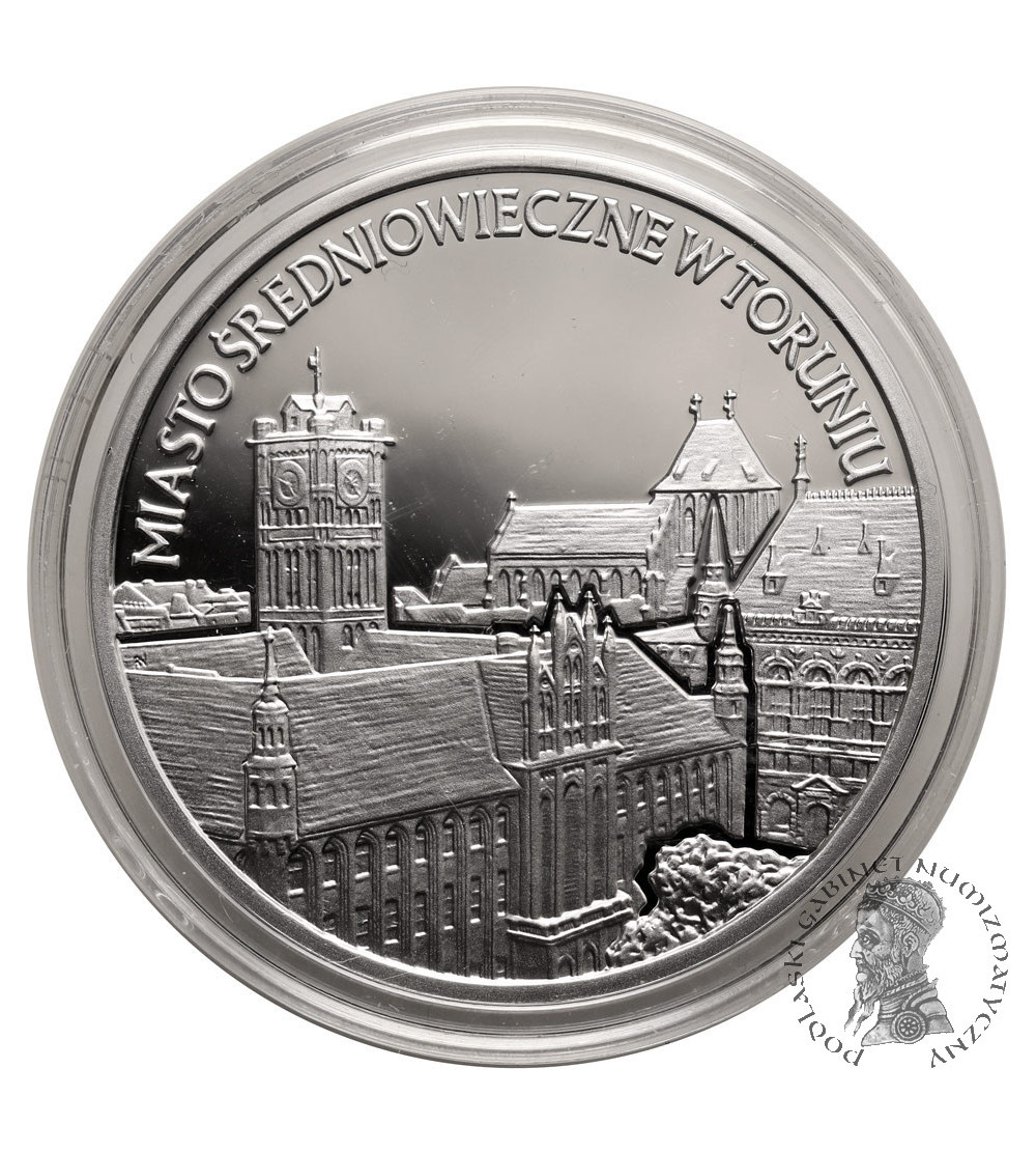 Polska. 20 złotych 2007, Średniowieczne miasto w Toruniu - Proof