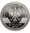 Polska. 20 złotych 2011, Borsuk (Meles meles) - Proof