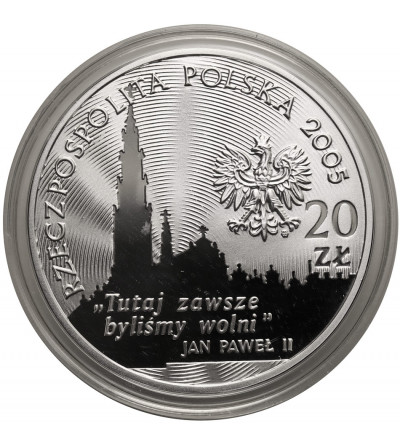 Poland. 20 Zlotych 2005, 350th Anniversary of the Defense of Jasna Góra - Proof