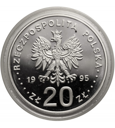 Polska. 20 złotych 1995, Katyń, Miednoje, Charków 1940 - Proof
