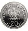 Polska. 20 złotych 1995, Katyń, Miednoje, Charków 1940 - Proof