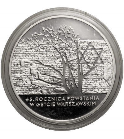Polska. 20 złotych 2008, 65 rocznica Powstania w Getcie Warszawskim - Proof