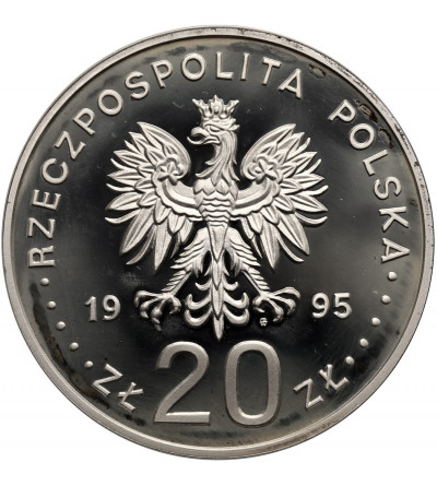 Poland. 20 Zlotych 1995, 500 Years of Plock Province - Proof