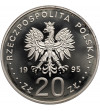 Poland. 20 Zlotych 1995, 500 Years of Plock Province - Proof