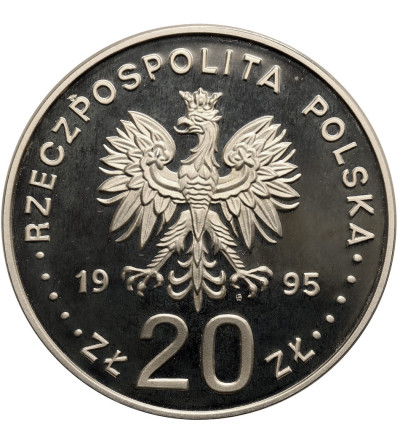 Poland. 20 Zlotych 1995, ,,ECU'' Nicholas Copernicus - Proof