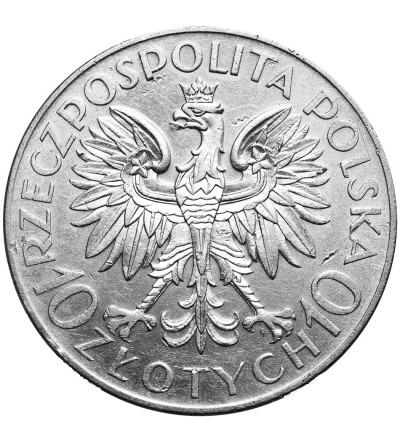 Polska. 10 złotych 1933, Romuald Traugutt