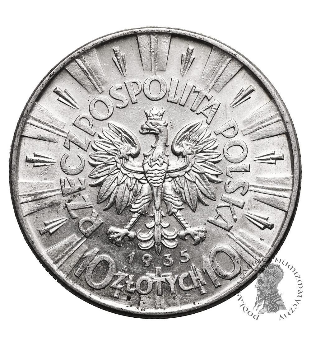 Polska. 10 złotych 1935, Warszawa, Józef Piłsudski