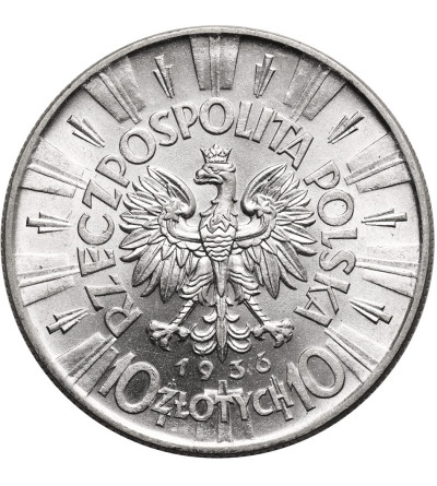 Polska. 10 złotych 1936, Warszawa, Józef Piłsudski