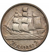 Polska. 2 złote 1936, Warszawa, żaglowiec