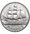 Polska. 2 złote 1936, Warszawa, żaglowiec