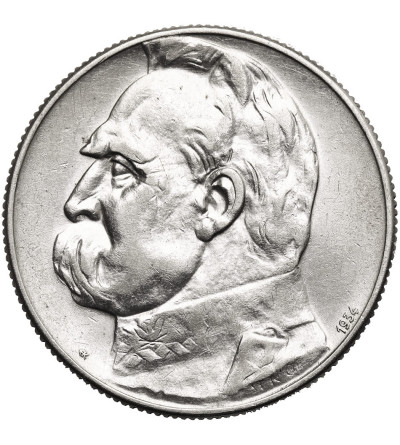 Poland. 5 Zlotych 1934, Jozef Pilsudski - Rifle Corps Eagle