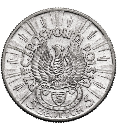 Polska. 5 złotych 1934,  Józef Piłsudski - orzeł strzelecki