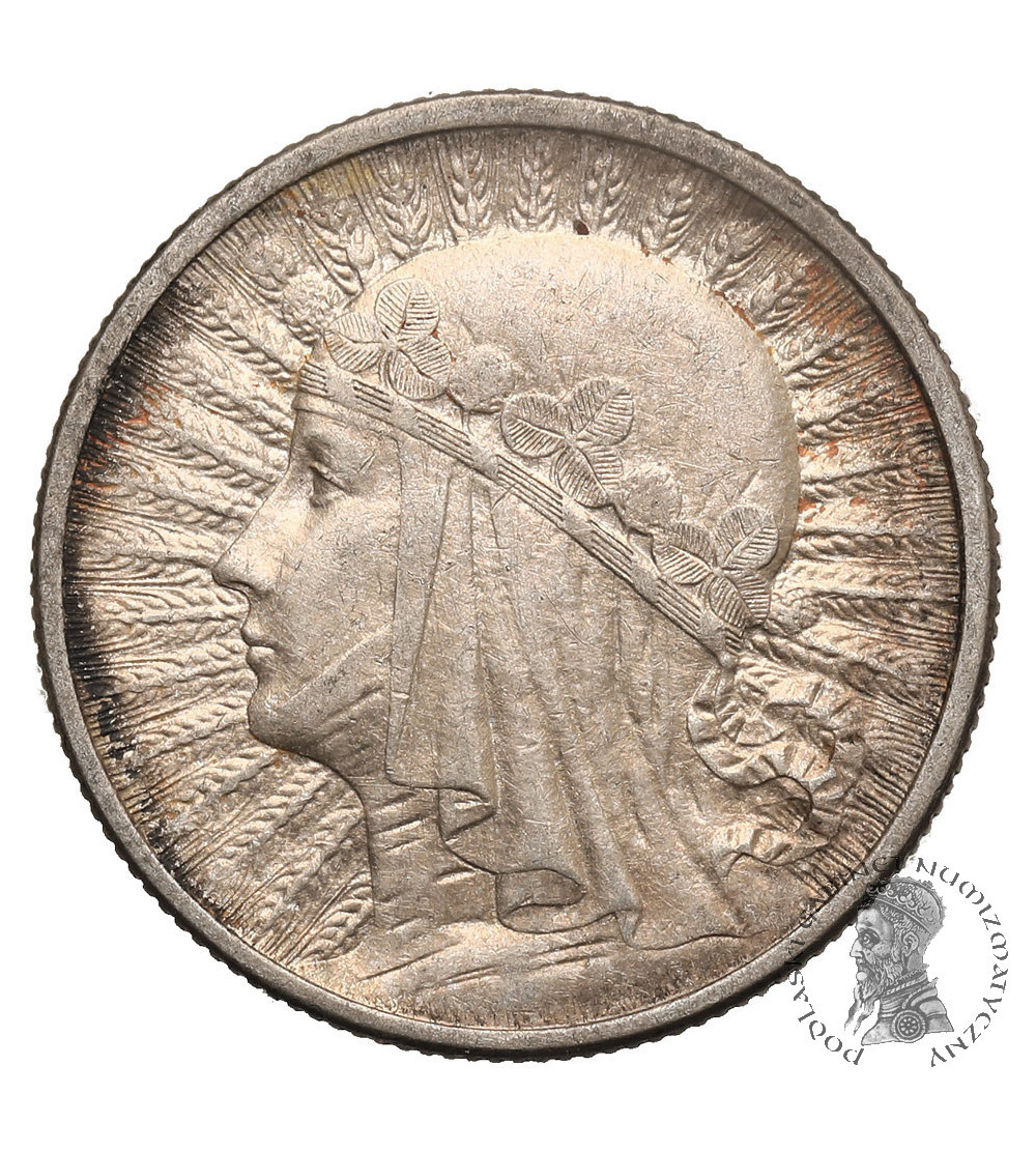 Polska. 2 złote 1933, Warszawa, głowa kobiety