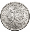 Poland 2 Zlote 1932, Warsaw, woman's head