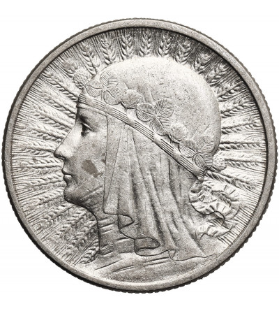 Poland 2 Zlote 1932, Warsaw, woman's head