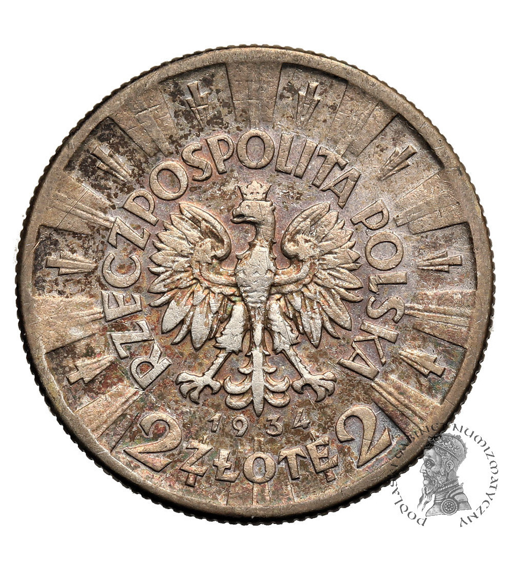 Polska. 2 złote 1934, Warszawa, Józef Piłsudski