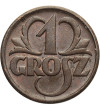 Poland 1 Grosz 1938, Warsaw Mint