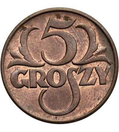 Polska. 5 groszy 1938, Warszawa