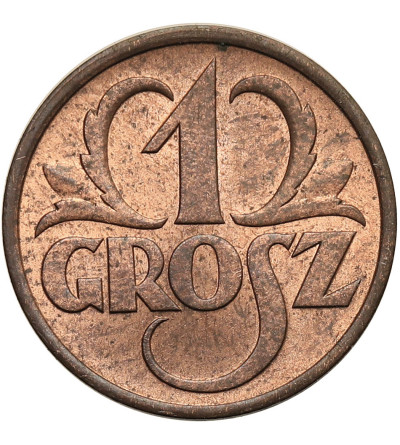 Polska. 1 grosz 1938, Warszawa