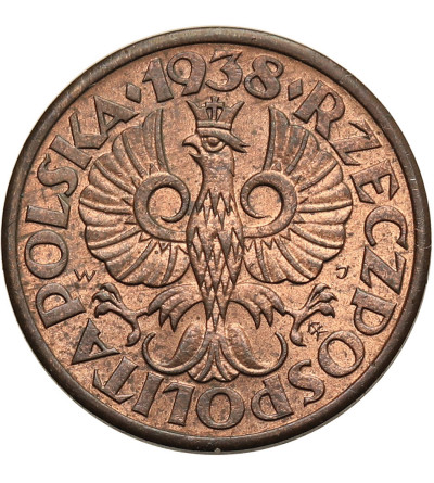 Poland. 1 Grosz 1938, Warsaw Mint