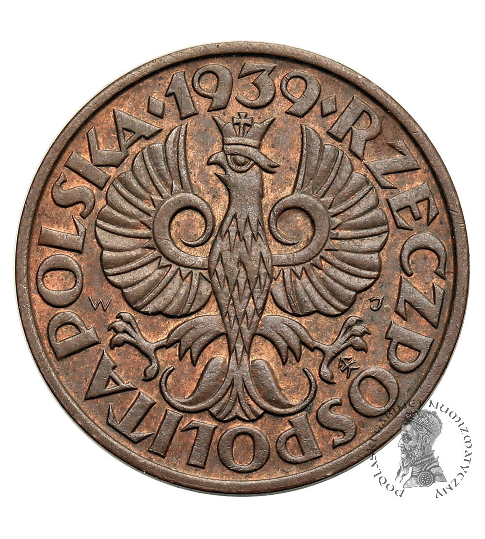 Polska. 2 grosze 1939, Warszawa