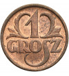 Poland. 1 Grosz 1938, Warsaw Mint