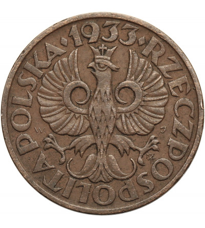 Poland. 2 Grosze 1933, Warsaw Mint