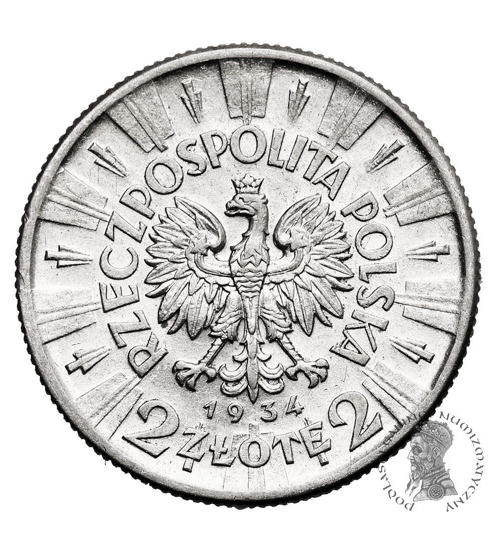 Polska. 2 złote 1934, Warszawa, Józef Piłsudski
