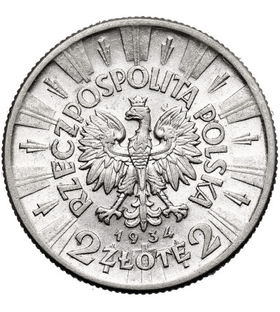 Polska. 2 złote 1934, Warszawa, Józef Piłsudski