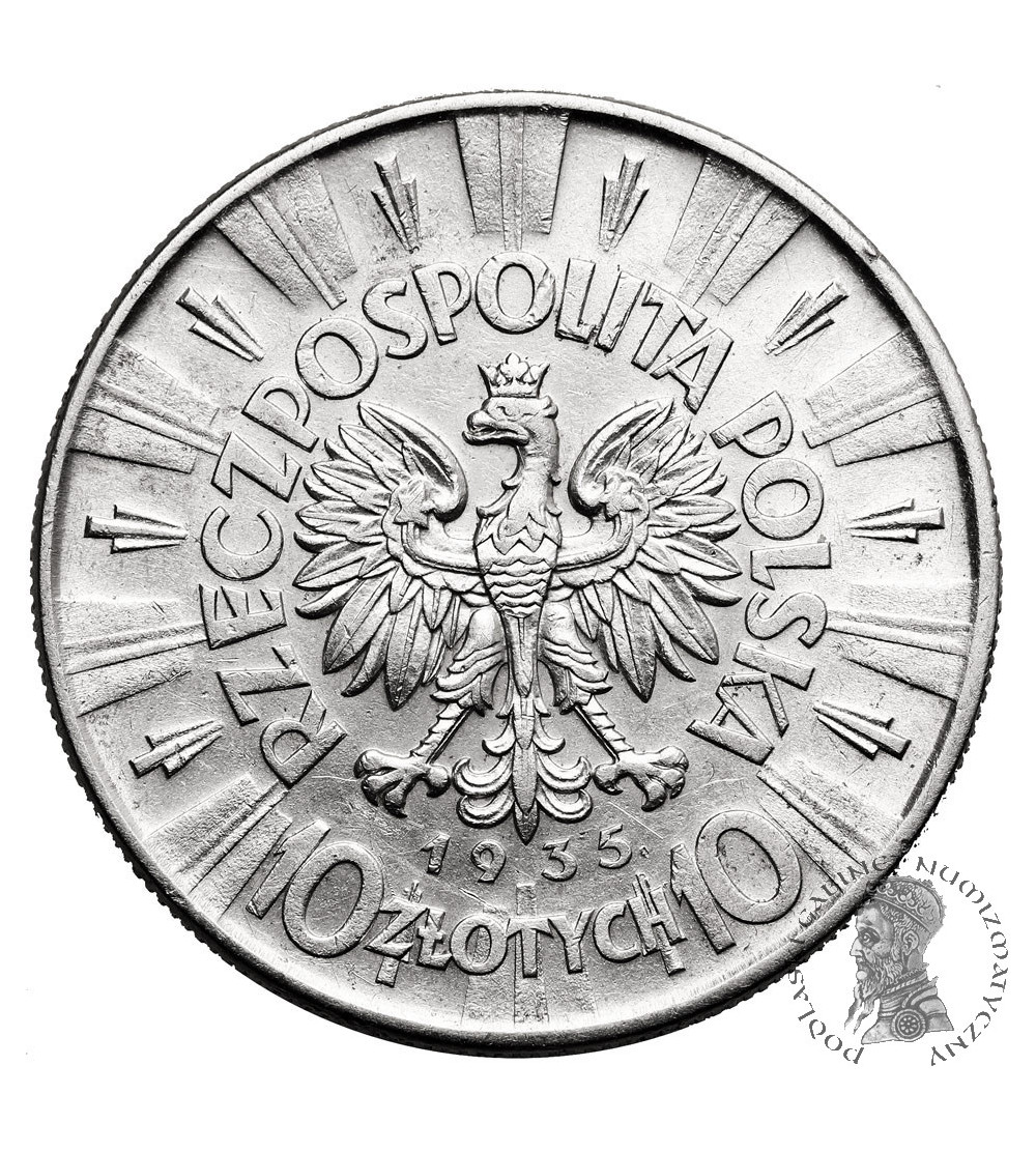 Polska. 10 złotych 1935, Warszawa, Józef Piłsudski