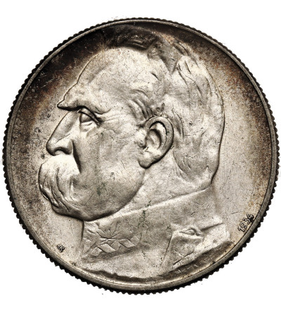 Poland. 5 Zlotych 1934, Jozef Pilsudski - Rifle Corps Eagle