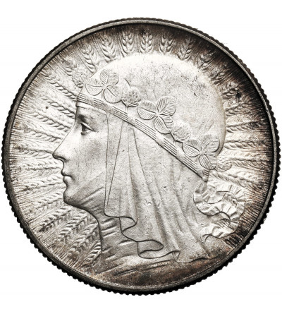Polska, 5 złotych 1933, Warszawa - głowa kobiety