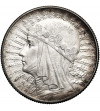 Polska, 5 złotych 1933, Warszawa - głowa kobiety