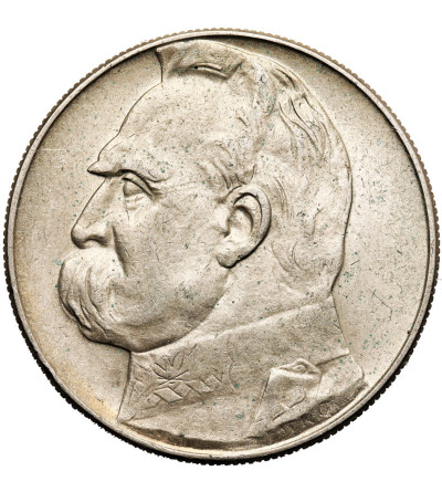 Poland. 10 Zlotych 1937, Warsaw Mint, Jozef Pilsudski