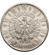 Polska. 10 złotych 1937, Warszawa, Józef Piłsudski