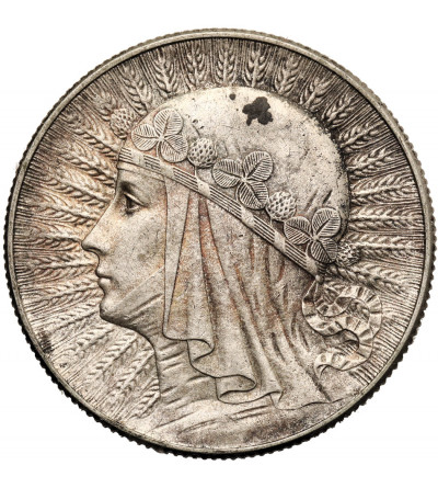 Polska, 5 złotych 1933, Warszawa - głowa kobiety