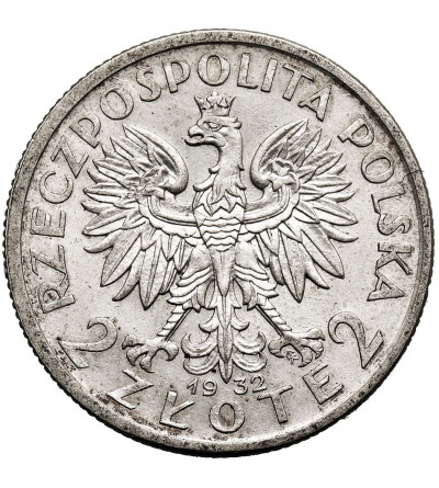 Polska. 2 złote 1932, Warszawa, głowa kobiety