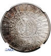 Polska. 10 złotych 1934, Józef Piłsudski - orzeł strzelecki - NGC AU 53