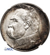 Poland. 10 Zlotych 1935, Warsaw mint, Jozef Pilsudski - NGC AU 55