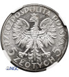 Polska. 5 złotych 1933, Warszawa - głowa kobiety - NGC AU 58