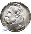 Poland. 2 Zlote 1934, Warsaw Mint, Jozef Pilsudski - NGC MS 60
