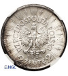 Polska. 2 złote 1934, Warszawa, Józef Piłsudski - NGC MS 63