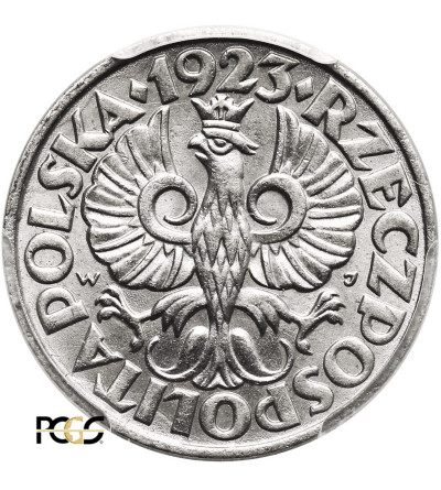 Poland. 20 Groszy 1923, Warsaw Mint - PCGS MS 66