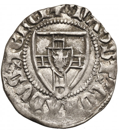 Zakon Krzyżacki. Konrad III von Jungingen, 1393-1407. Szeląg bez daty, Gdańsk, Toruń, Malbork