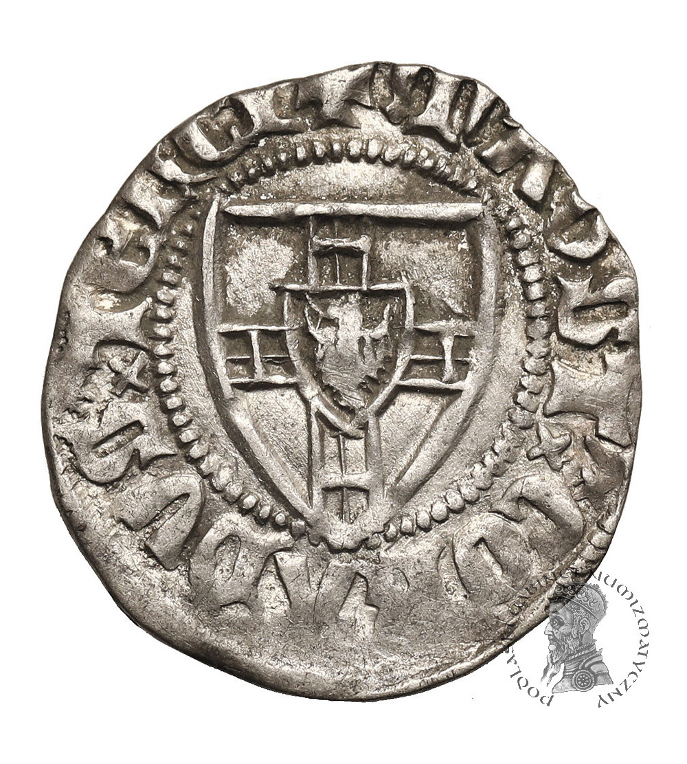 Zakon Krzyżacki. Konrad III von Jungingen, 1393-1407. Szeląg bez daty, Gdańsk, Toruń, Malbork